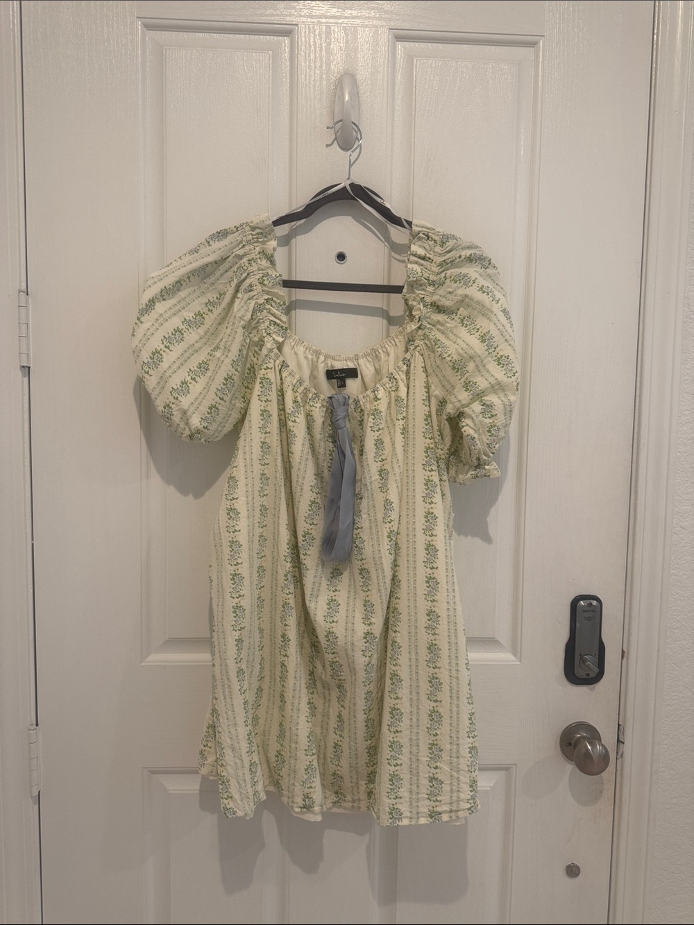 Lulus Mason Puff Sleeve Mini Dress - Picture 5 of 8
